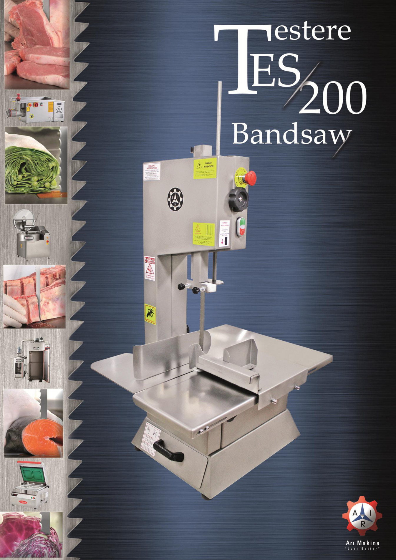 Arı Makina TES200 Testere/Bandsaw Catalogue Page 1 Created with