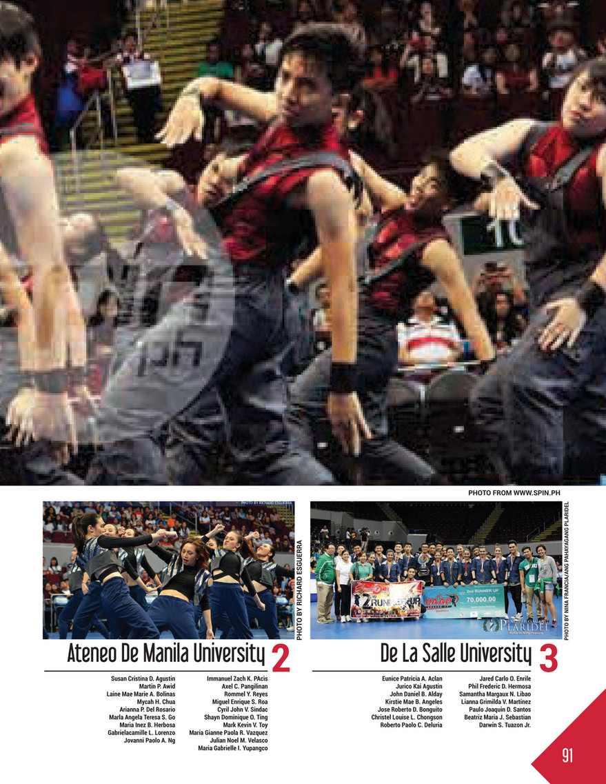 UAAP Season 77 Souvenir Program - Page 90-91 - Created with Publitas.com