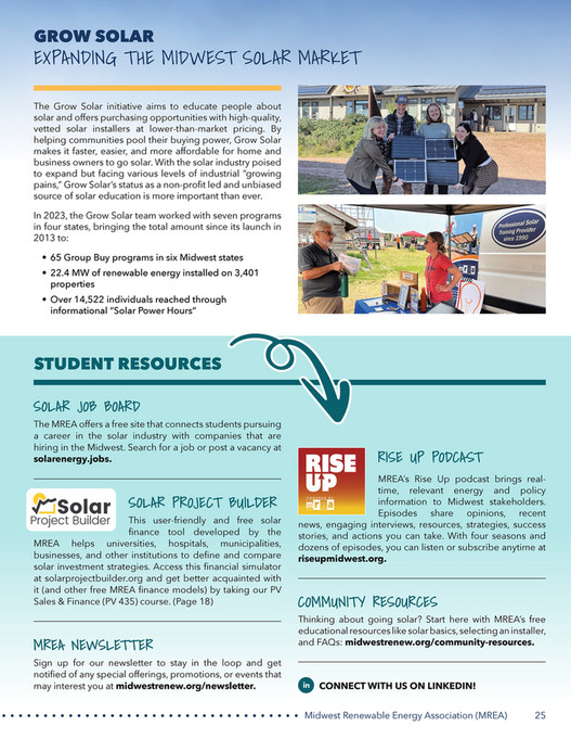 Midwest Renewable Energy Association (MREA) - 2024 Training Catalog ...