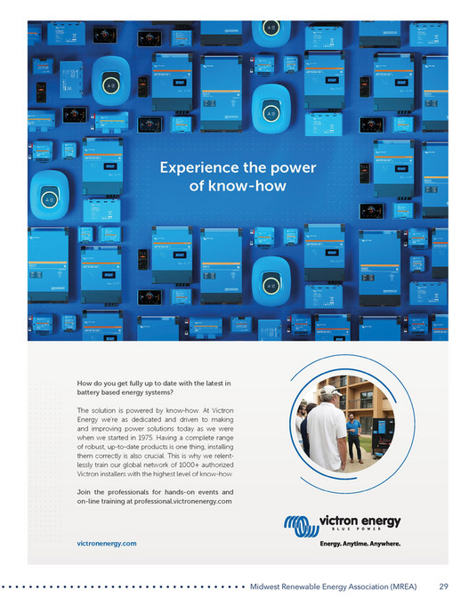 Midwest Renewable Energy Association (MREA) - 2024 Training Catalog ...