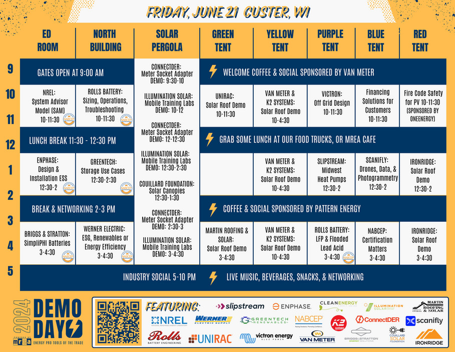 Midwest Renewable Energy Association (MREA) - Industry Demo Day ...