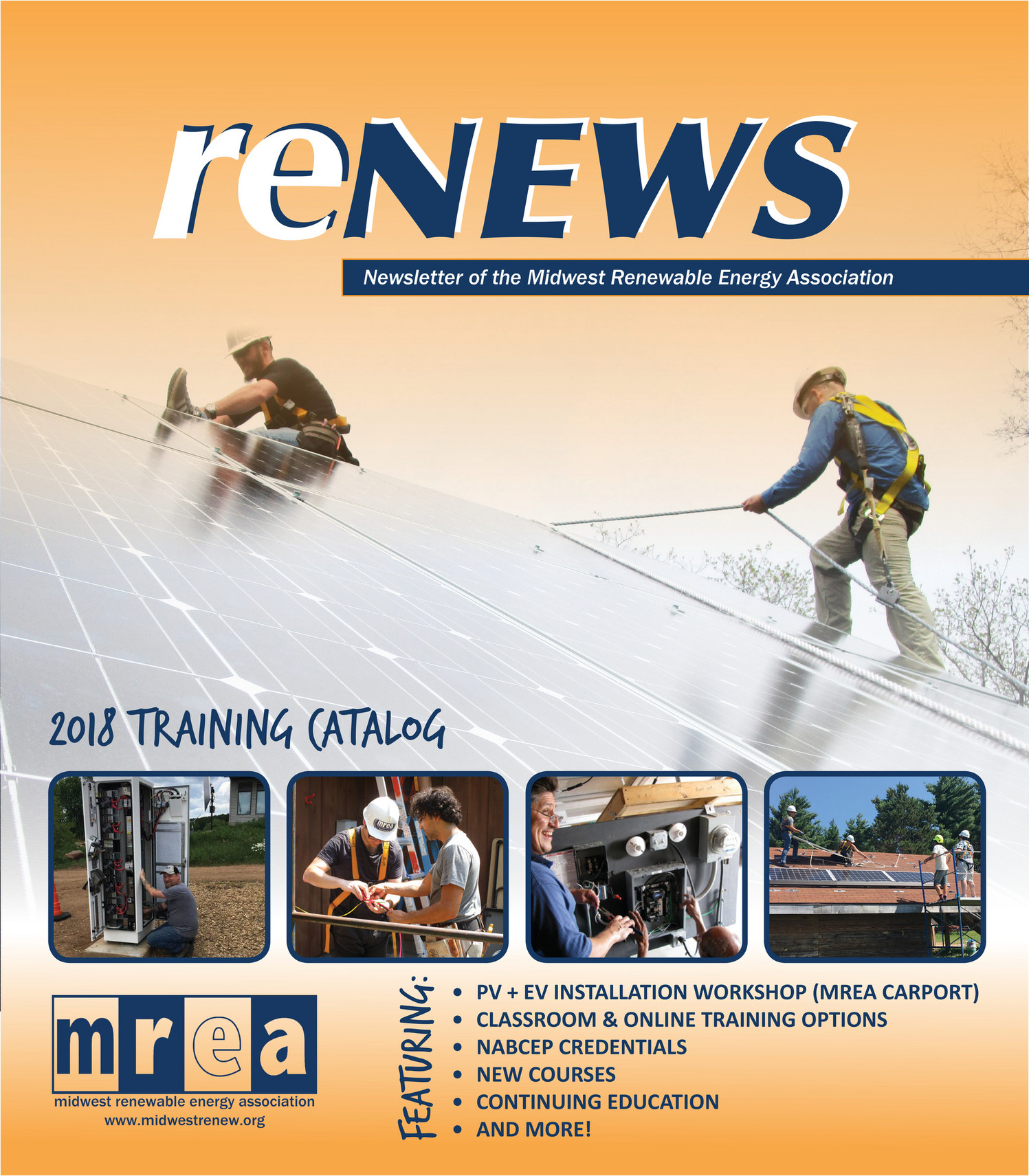 Midwest Renewable Energy Association (MREA) 2018 MREA Training