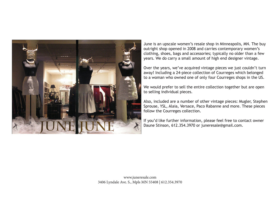 June s June s Courreges Lookbook Page 2 3 Created with