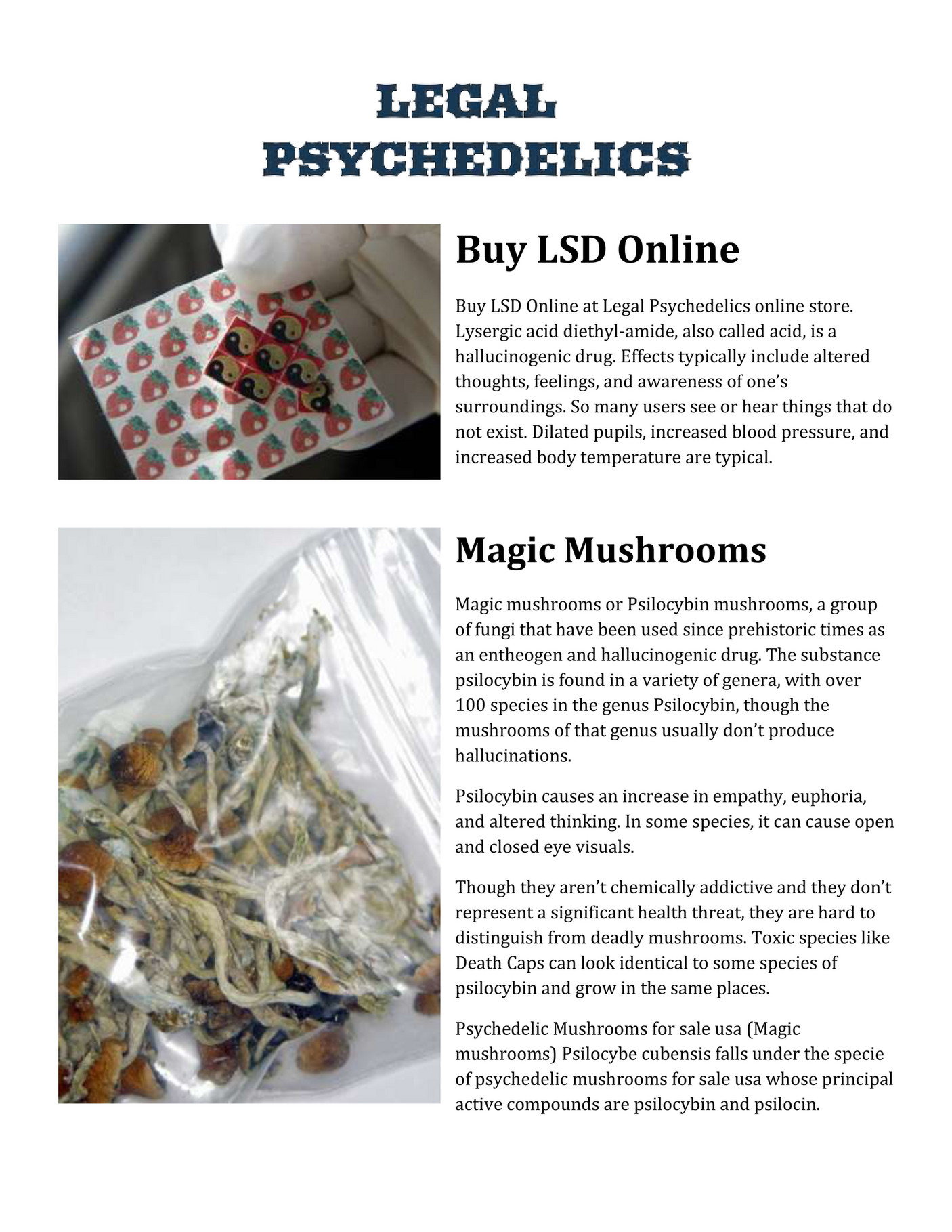 Is Acid Legal