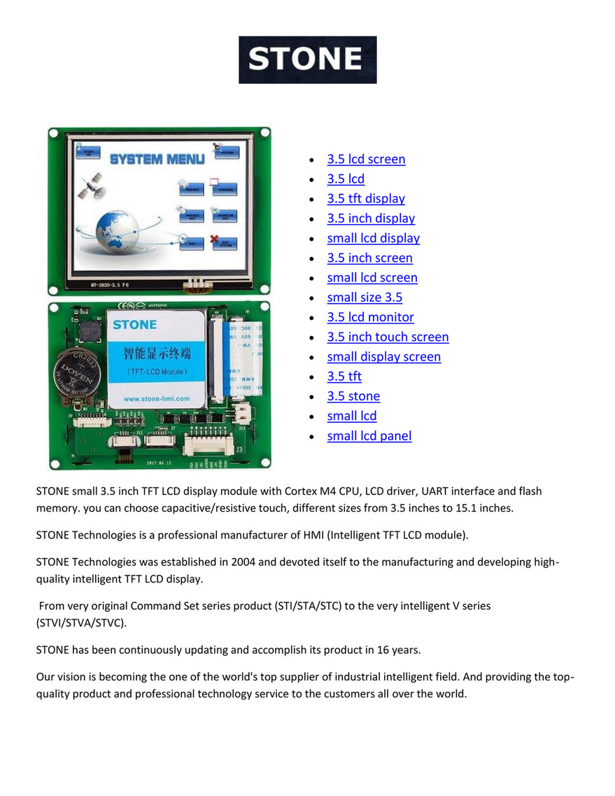 lcd display commands manufacturer