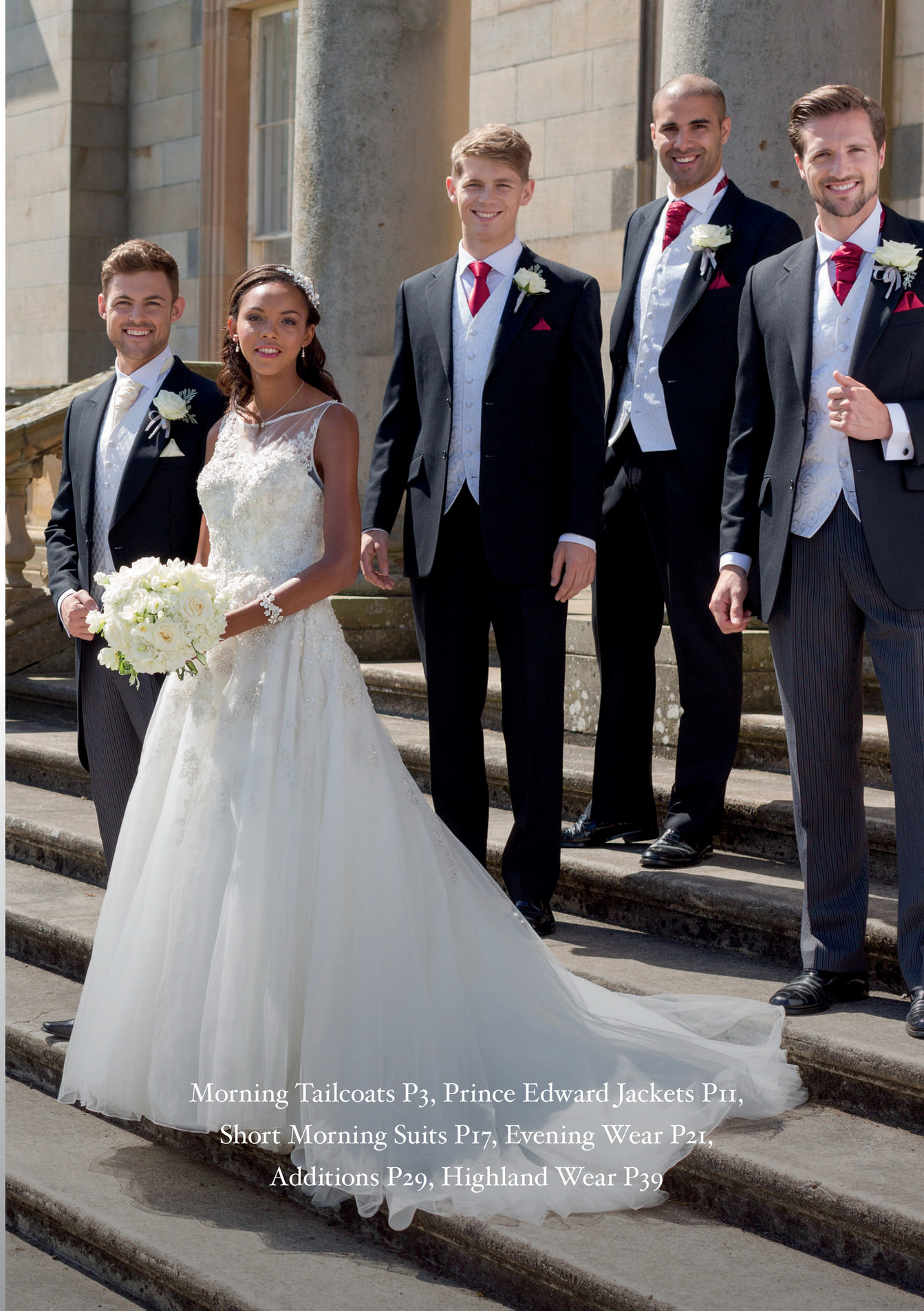 Slater Menswear Formal Hire Brochure & Pricelist Page 1