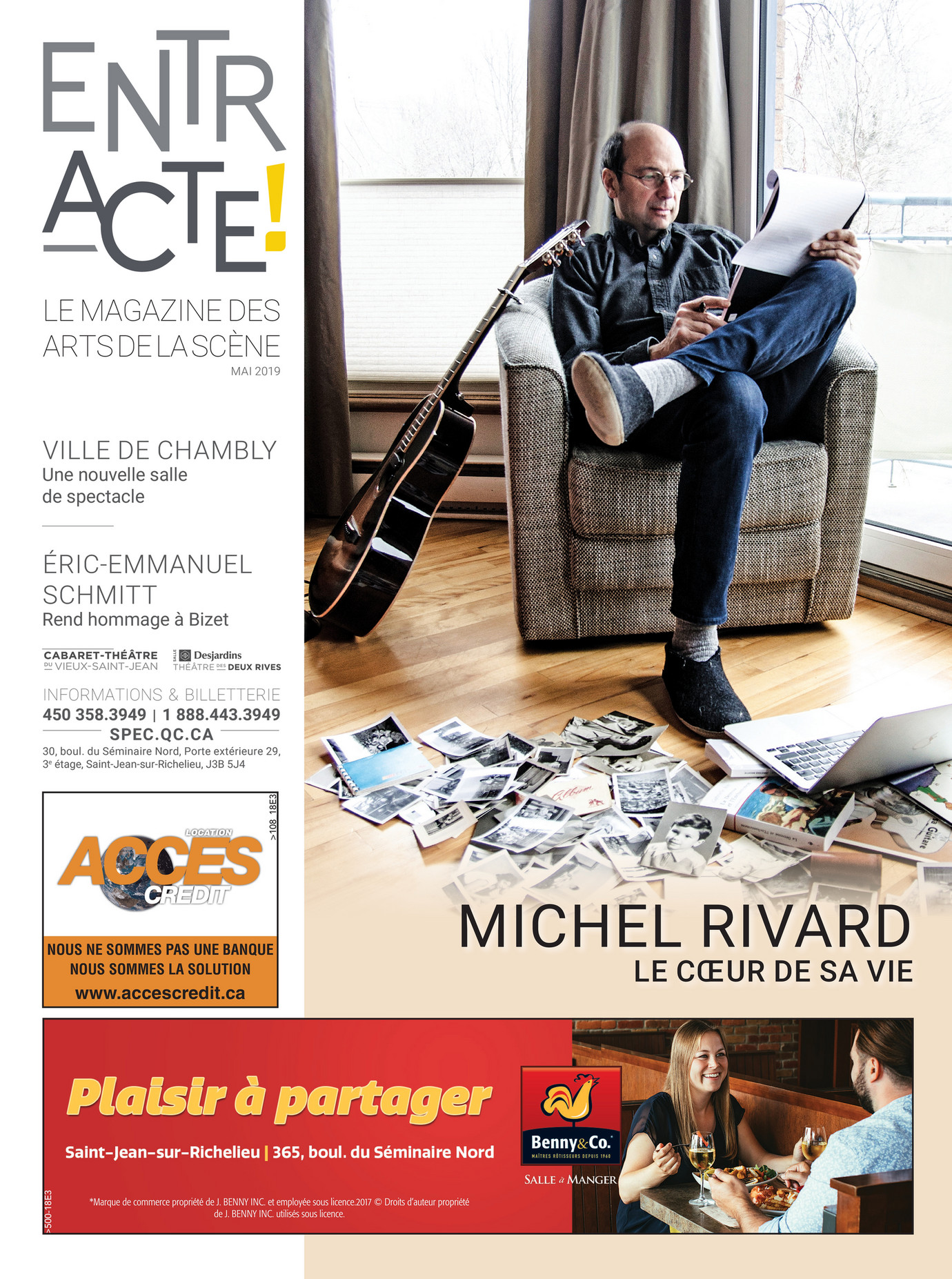 SPEC du HautRichelieu Entracte édition de mai 2019 Page 1