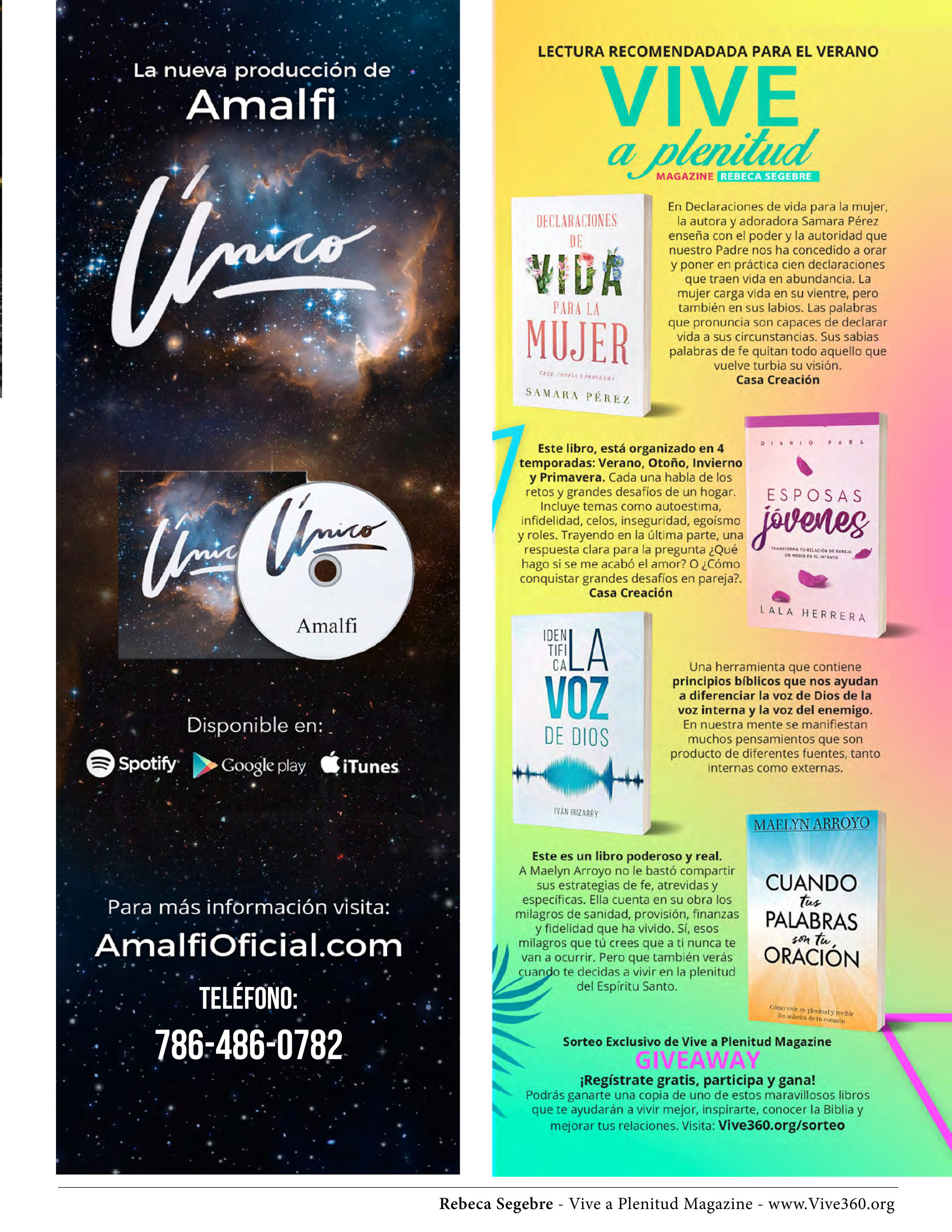 Vive 360 Vive A Plenitud Magazine Por Rebeca Segebre Revista Julio Agosto 2019 Pagina 30 31 Created With Publitas Com publitas