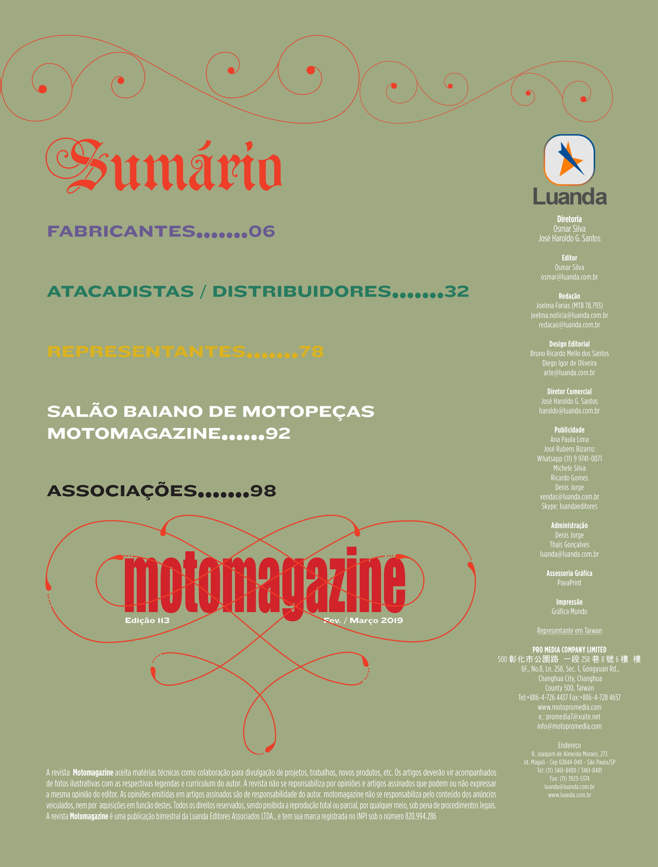 Guia do Profissional Motomagazine 2013 by Luanda Editores - Issuu