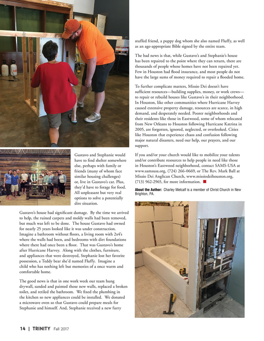 Anglican Diocese of Pittsburgh - Trinity Magazine - Fall ... Anglican Diocese of Pittsburgh - Trinity Magazine - Fall ...