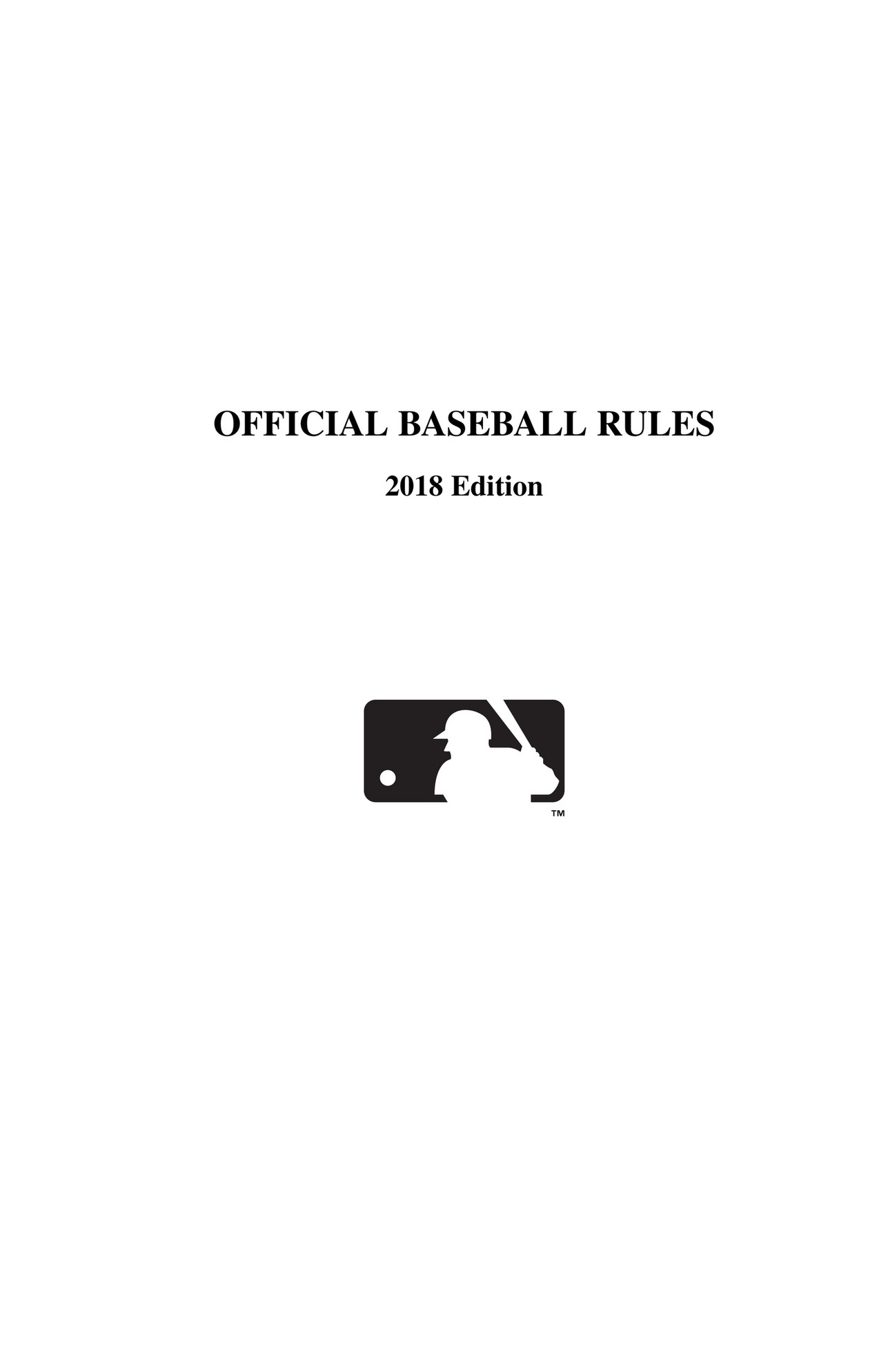 USA Baseball - 2018 Official Baseball Rules - Page 2-3 - Created with ...