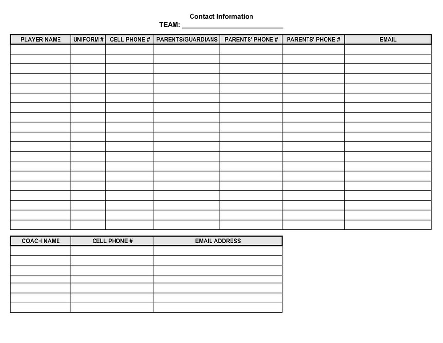 USA Baseball - Team Contact Information - Page 1 - Created with ...