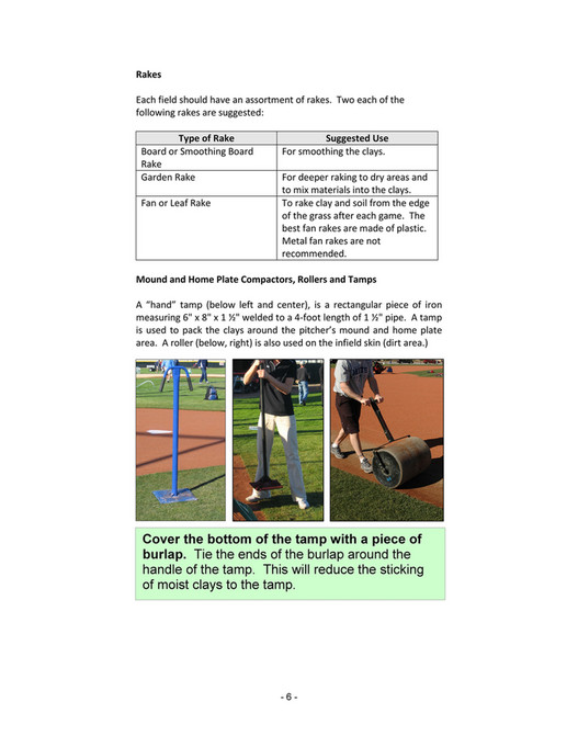 USA Baseball Field Maintenance Guide Page 67 Created with