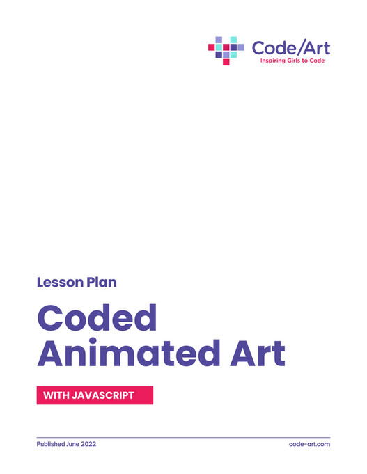 Publications - Coded Animated Art With JavaScript - Lesson Plan - Page ...
