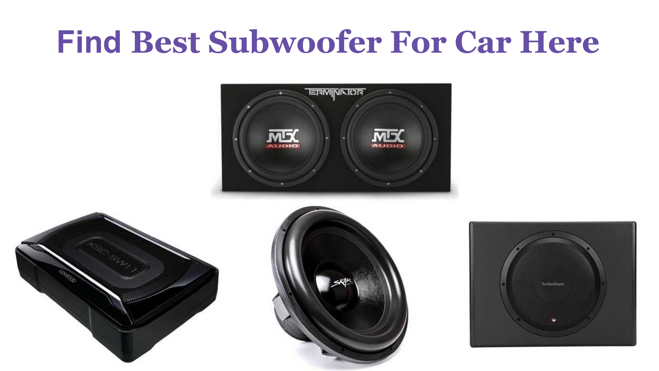 world best car subwoofer brand