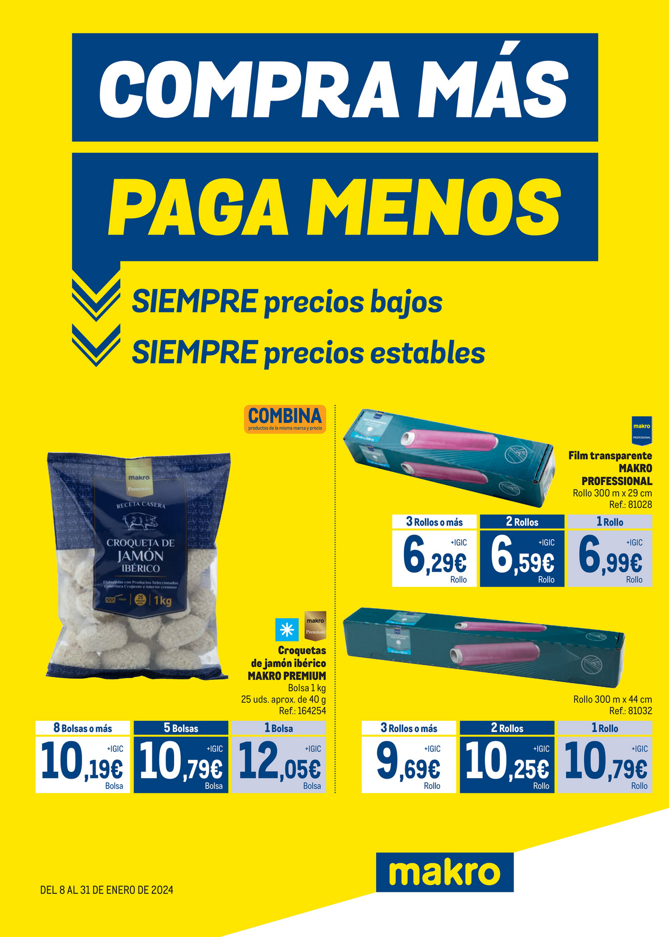 Makro España Ofertas Compra más, paga menos Canarias Página 1