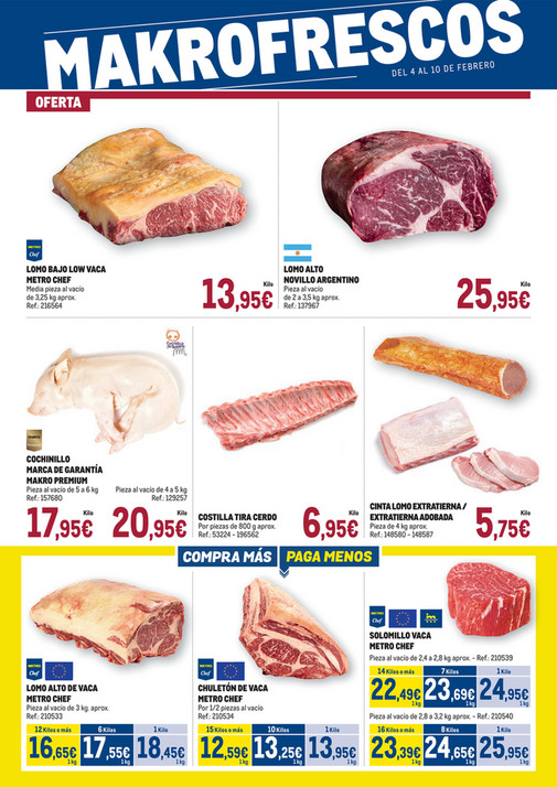 Makro Fresco Cataluña