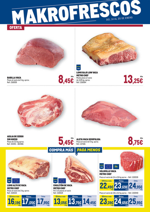 Makro Fresco Cataluña