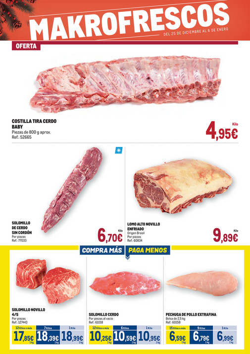 Makro Frescos Navidad Canarias