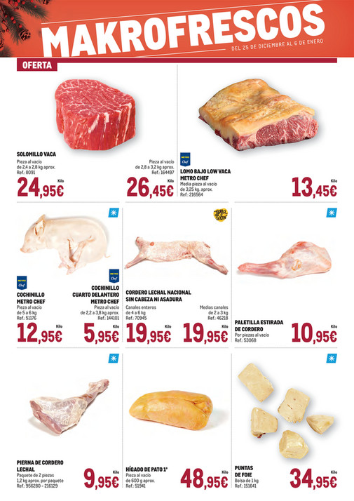 Makro Frescos Navidad Cataluña