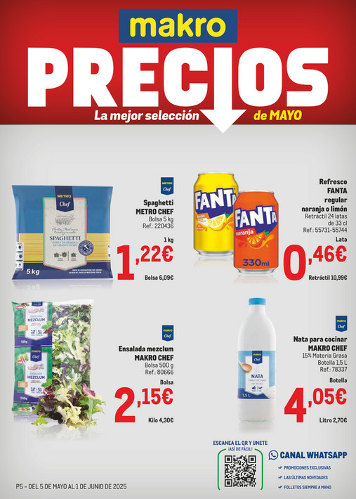 Makro Precios Cataluña