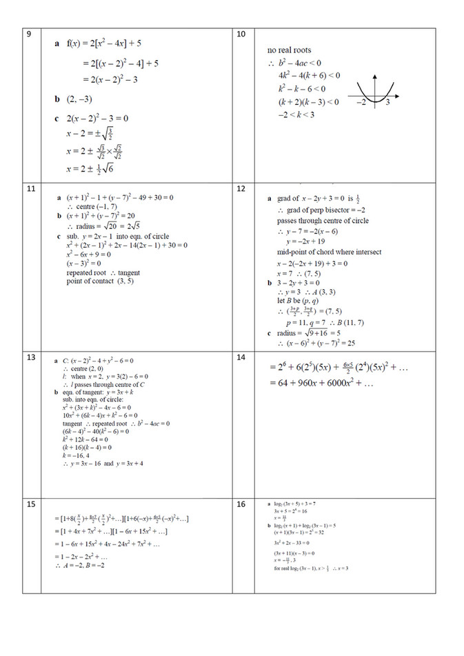 My Publications L6th Maths Mock Revision Page 7 Created With Publitas Com