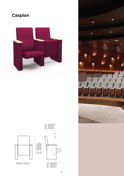 Ferco Seating - Auditorium Brochure_V2024 - Page 18-19 - Created with ...