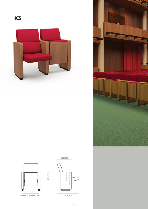Ferco Seating - Auditorium Brochure_V2024 - Page 34-35 - Created with ...