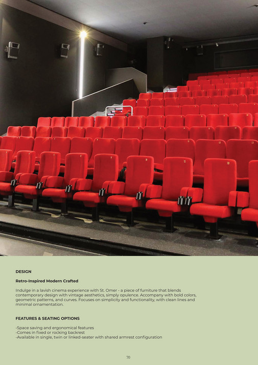 Ferco Seating Cinema Brochure R3 Page 70 71 Created With