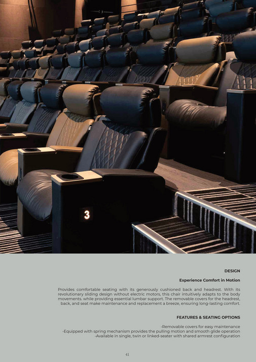 Ferco Seating Cinema Brochure R3 Page 40 41 Created With