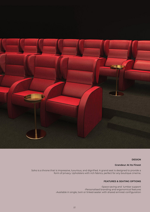 Ferco Seating Cinema Brochure R3 Page 56 57 Created With