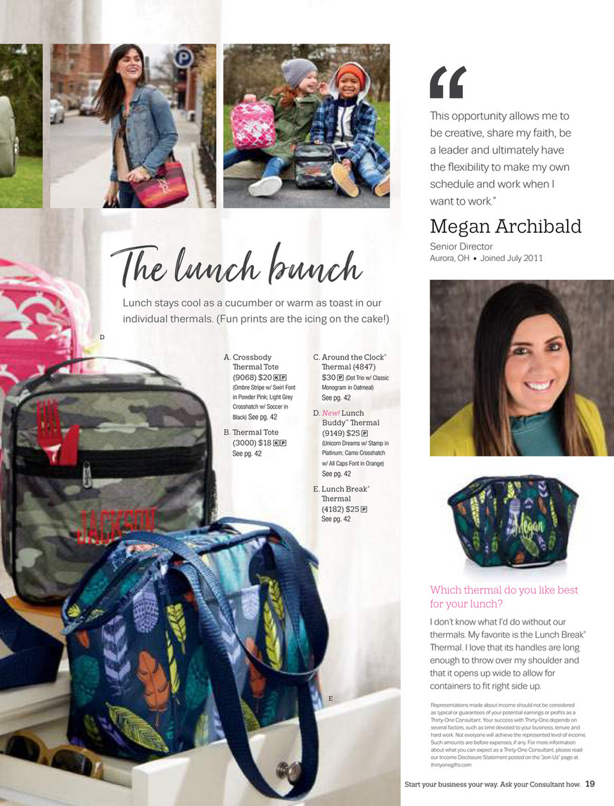 thirty-one, Bags, Thirtyone Lunch Buddy Thermal In Unicorn Dreams