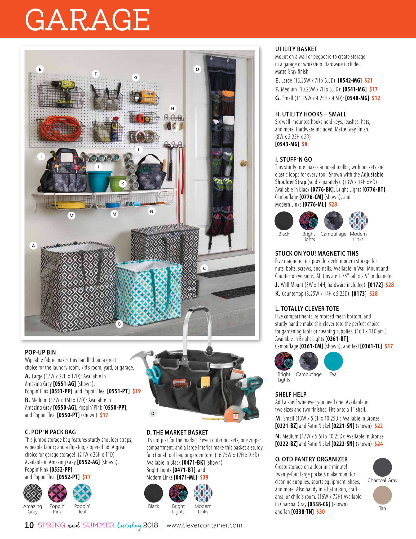 modern garage storage on Clever Container By Courtney 2018 Spring Summer Catalog Page 26 27 Created With Publitas Com