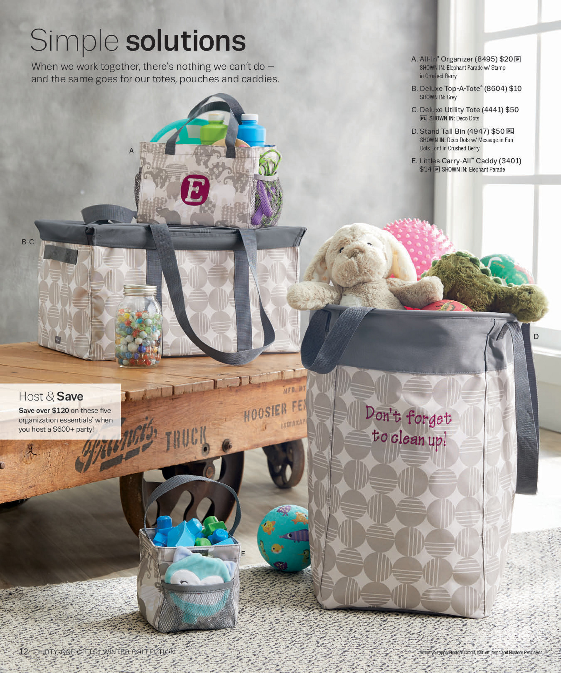 Utility Tote Thirty One Gifts Spring 2020 Catalog Thirty One Gifts