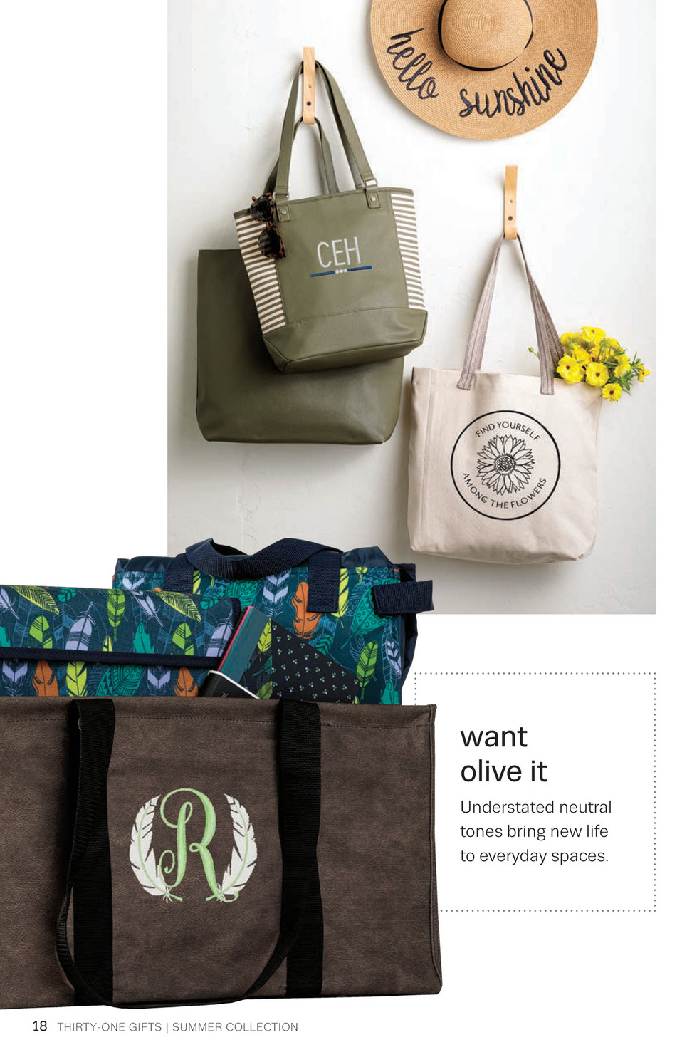 Thirty One Gifts We Heart Summer Catalog 2020 Page 18 19 Created with Publitas