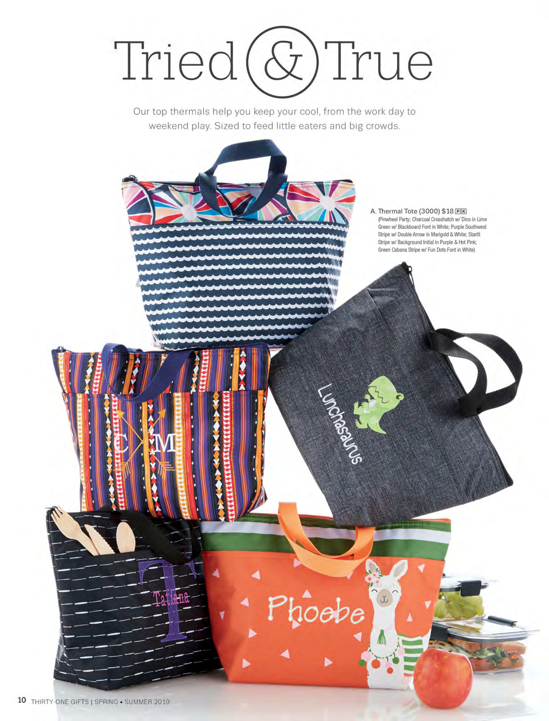 Thirty One Gifts Spring Summer 2019 Thirty One Catalog Page 1