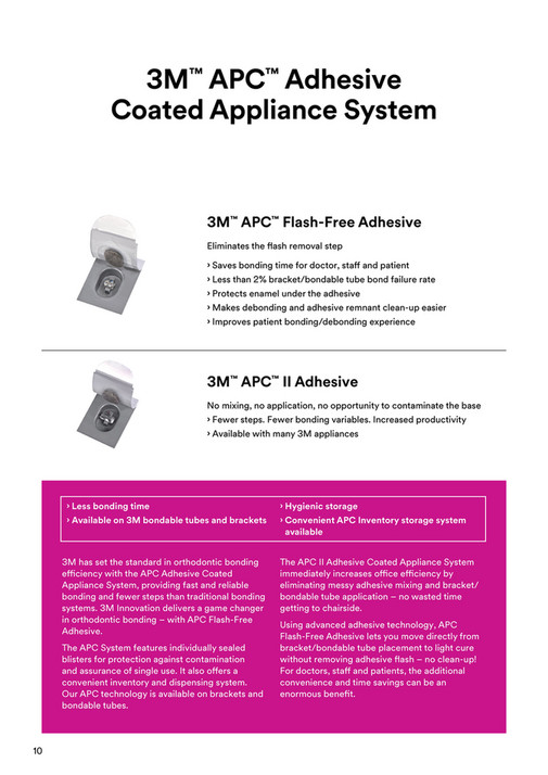 OrthoTrends 3M 2021 Bands and Tubes Brochure ENGLISH Page 1011