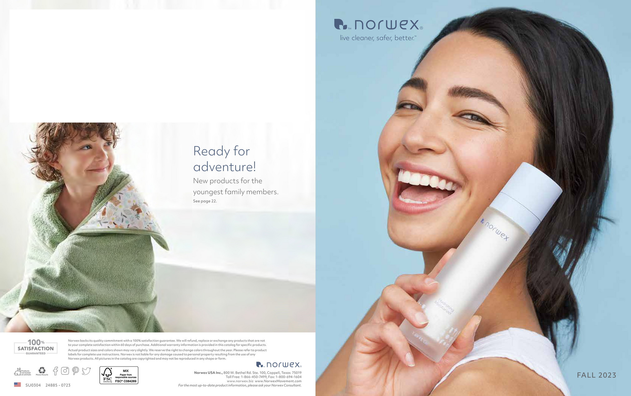 Norwex Norwex Fall 2023 Catalog Page 1 Created with
