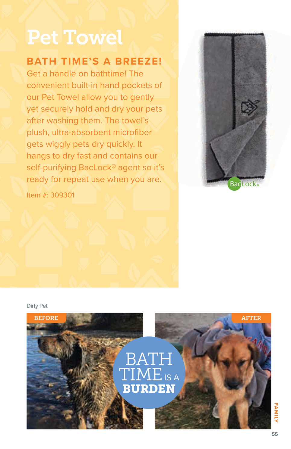 norwex dog towel