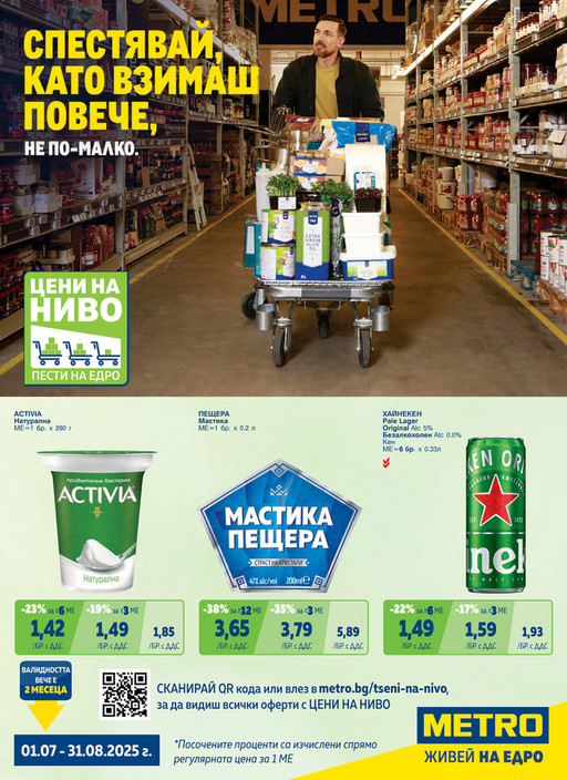 Цени на ниво