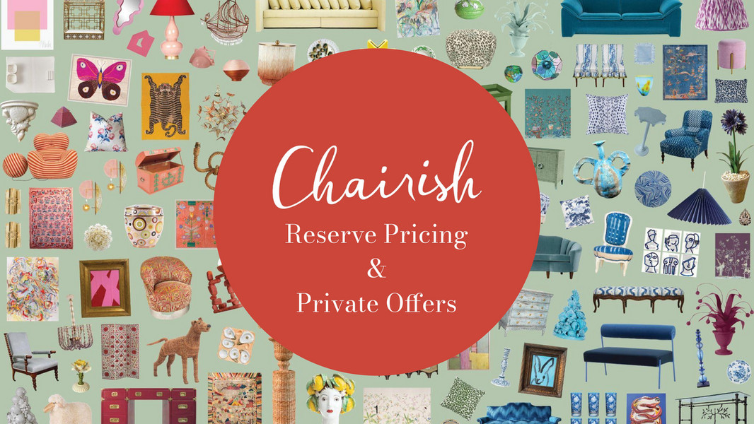Chairish Chairish Reserve Pricing + Private Offers Page 1 Created with