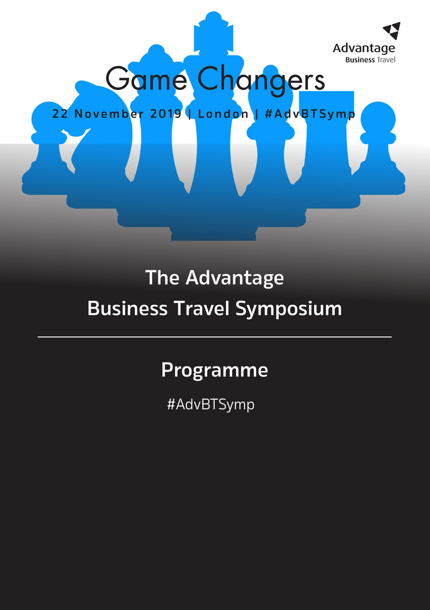 Advantage Travel Partnership - Advantage Business Travel Symposium  programme 2019 - Page 1 - Created with Publitas.com