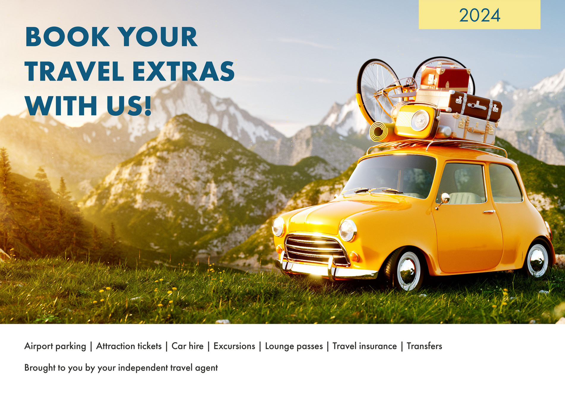 Advantage Travel Partnership - Book Your Travel Extras With Us! Flyer ...