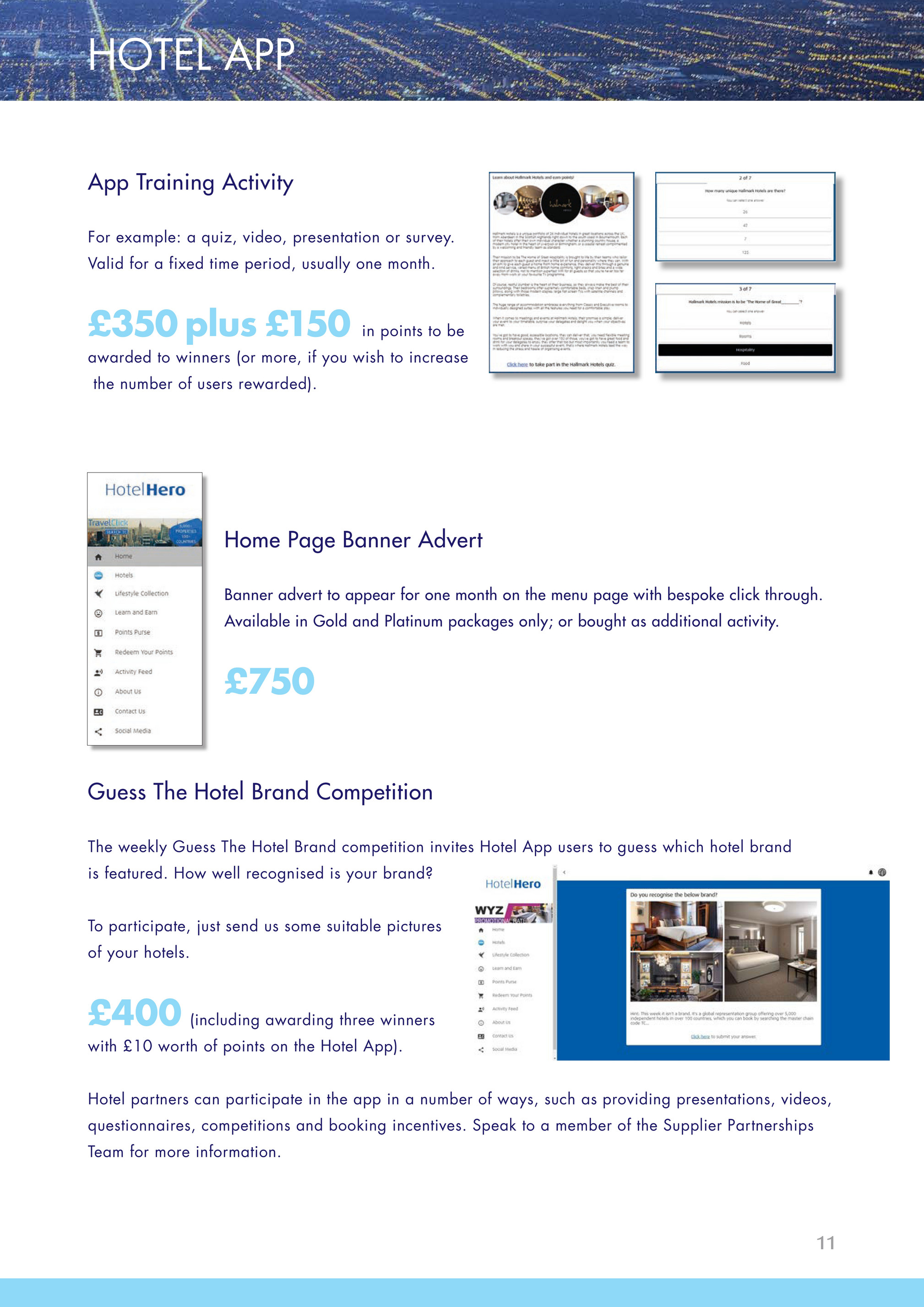 Win Hotel Programme Marketing Portfolio Page 4 5 Created With Publitas Com