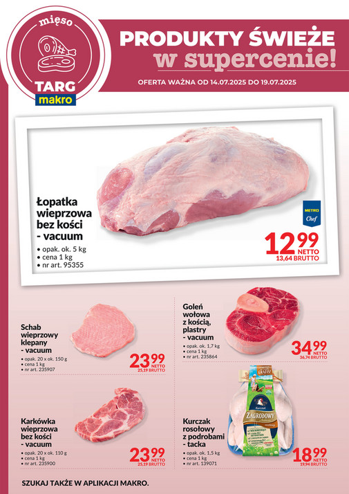 Targ MAKRO - oferta świeża w super cenach!