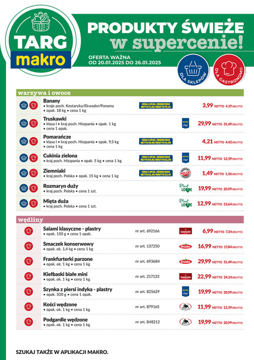 Targ MAKRO - oferta świeża w super cenach!