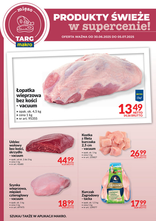 Targ MAKRO - oferta świeża w super cenach!