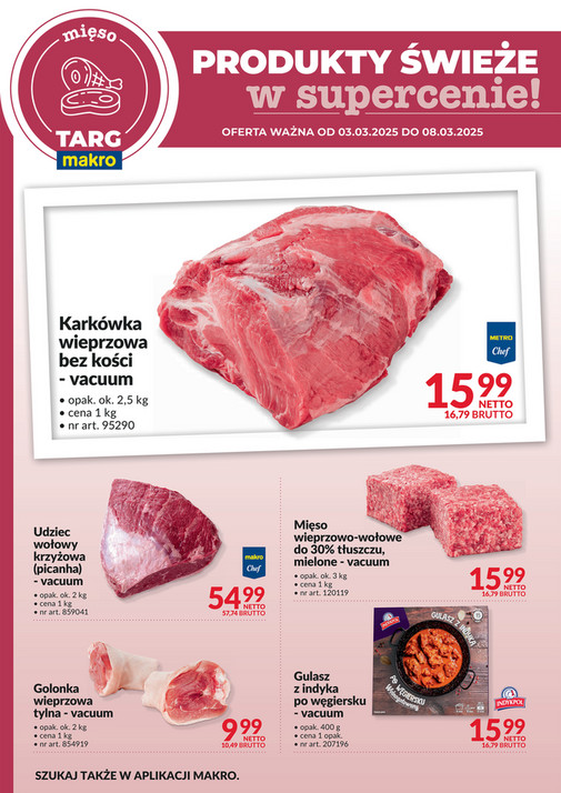 Targ MAKRO - oferta świeża w super cenach!