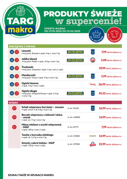 Targ MAKRO - oferta świeża w super cenach!