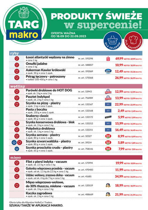  [Oferta promocyjna] Targ MAKRO - oferta świeża w super cenach!